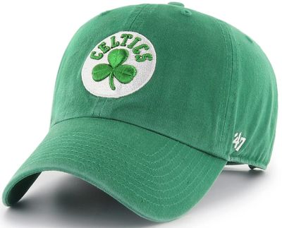 '47 NBA Unisex-Adult Clean Up Adjustable Hat Cap One Size Fits All (Boston Celtics) Multi