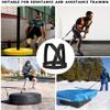 OYINDIZ Sled Harness, Weight Speed Sled Workout Tire Pulling Harness Resistance and Assistance Trainer Physical Training Resistance Rope Football Training Equipment Harness for Men and Women (13.1FT) view 4