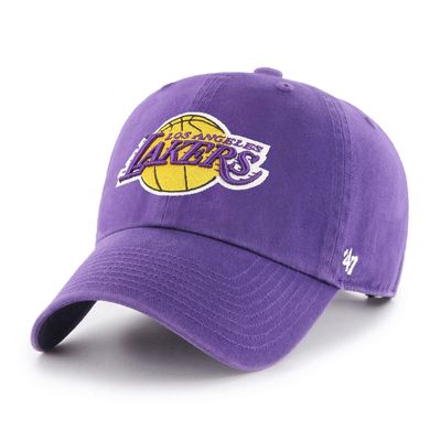 '47 NBA Unisex-Adult Clean Up Adjustable Hat Cap One Size Fits All (Los Angeles Lakers) Multi