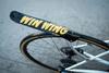 Ass Savers - Win Wing Road - Rear Mudguard for Road Bikes, for Tire Widths up to 35mm, Ultralight, Clip On, Easy Installation and Removal, Secure Mount, Sustainable, Swedish Design, Yellow Logo view 3