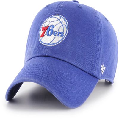 '47 NBA Unisex-Adult Clean Up Adjustable Hat Cap One Size Fits All (Philadelphia 76ers Alternate) Multi