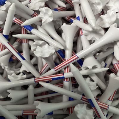 100 3.25" USA Flag EPIK Evolution Golf tee Made in USA