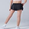 3 Pack Girls Flowy Shorts with Spandex Liner 2-in-1 Youth Butterfly Skirts for Fitness, Running, Sports (Set 2, X-Large) view 4