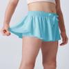 3 Pack Girls Flowy Shorts with Spandex Liner 2-in-1 Youth Butterfly Skirts for Fitness, Running, Sports (Set 4, Youth X-Large) view 3