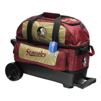 bowlingball.com Florida State Seminoles Double Roller Bowling Bag
