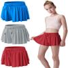 3 Pack Girls Flowy Shorts with Spandex Liner 2-in-1 Youth Butterfly Skirts for Fitness, Running, Sports (Set 5, Youth Small) view 1