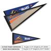 College Flags & Banners Co. Morgan State University Pennant and Wood Pennant Frame view 2