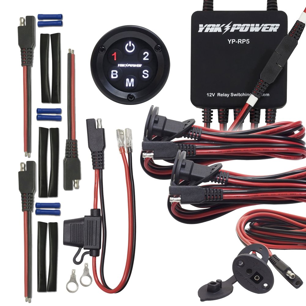 Yak-Power | Plug and Play | Complete System (Wired 5 Channel)