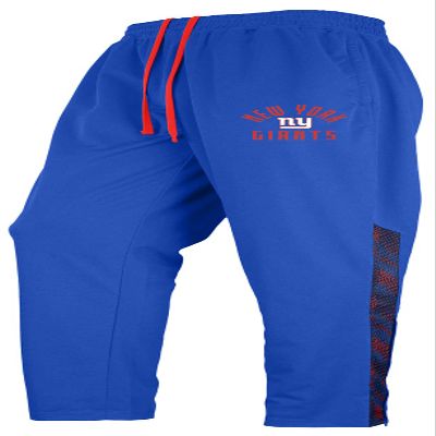 Zubaz NFL Men's Team Color Elevated Jacquard Trackpant with Viper Accent, New York Giants, XX-Large