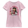 Fifth Sun Gabby's Dollhouse Pirate Kitties Girls Short Sleeve Tee Shirt, Light Pink view 1