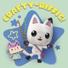 Fifth Sun Gabby's Dollhouse Crafty Cat Girls Short Sleeve Tee Shirt, Mint view 2