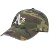 47 Oakland Athletics Camouflage Clean Up Adjustable Cap - MLB, Adjustable, Camo Relaxed Fit Baseball Hat view 1