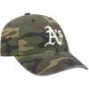 47 Oakland Athletics Camouflage Clean Up Adjustable Cap - MLB, Adjustable, Camo Relaxed Fit Baseball Hat view 3