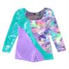 Daenrui Kids Girls Gymnastics Leotards Long Sleeve Dance Biketards Shorts Unitards Active Tumbling Outfits Type+B 14 Years view 4