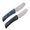 Petrified fish PFE05 Flavorist,3.15" K110 Satin Blade, 94g Micarta Handle Front Flipper Liner lock Folding knife (Black-S) view 4