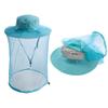 HunterBee Mosquito Head Net Hat - Bug Cap Veil Mesh Protection with Hidden Netting for Dog Grooming Beekeeping Hiking Women Aqua Green view 1
