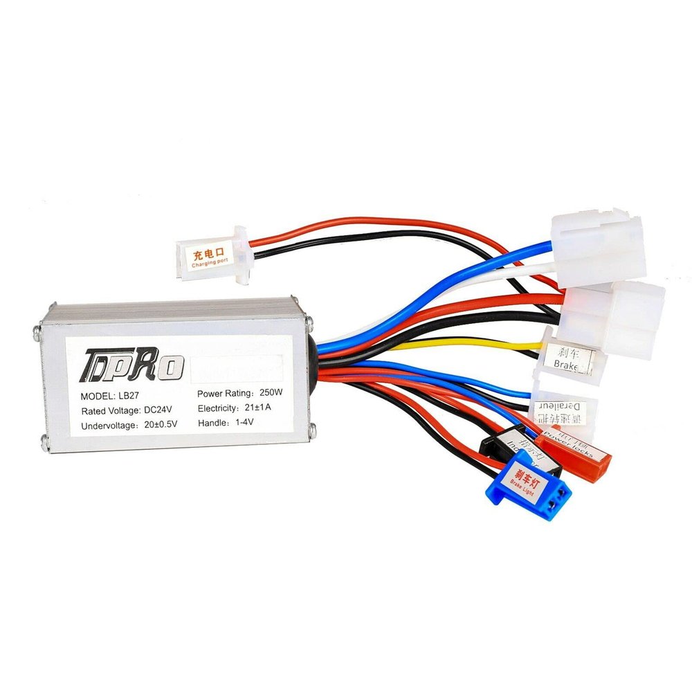 24V 250W Motor Brush Controller for Scooter E Bike Bicycle Tricycle