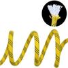 10mm Climbing Rope Outdoor Static Rock Rope High Strength Safety Rappelling Rope 32ft 66ft 131ft 262ft 525ft Heavy Duty Rope for Hiking Mountaineering Training Rescue Fire Escape ( Color : Yellow , Si view 4