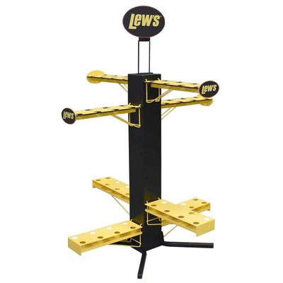 Lews Boat Fishing Rod Holder 10238 | 62 7/8 x 44 1/4 Inch 32 Slot Steel