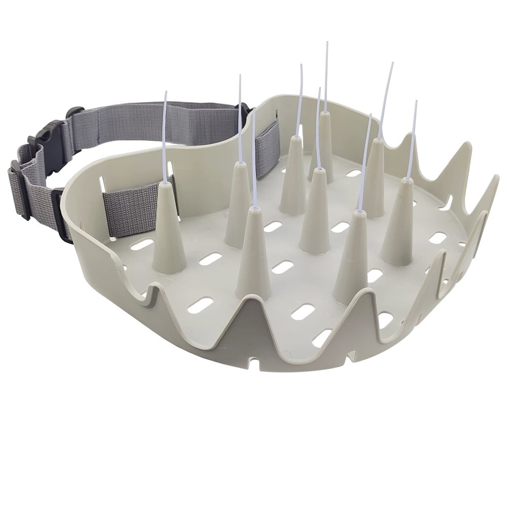 AVENTIK EUPHENG Fly Line Basket Authentic Danish Fisker Design Fishing Stripping Basket Ergonomic Smooth Curved Super Light Line Tangles with Silicone Spike for Line Tray