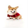 Matchable Family Hawaiian Luau Shirts, Sunset Red, Dog, Large view 3