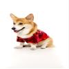 Matchable Family Hawaiian Luau Shirts, Sunset Red, Dog, Large view 4