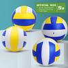 Zantrech 6 Pack Official Size 5 Volleyball Balls of Composite Leather Inflatable with Pump for Womens, Mens, for Outdoor, Indoor, Beach, Pool view 2