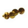 Grips for Beretta Gun Punisher USA Model with 24K Gold Plated, .925 Silver Plated and Blue, Red Resin Includes Screws view 3