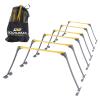 PodiuMax Portable Height Adjustable Sports Training Hurdle (6", 9", 12"), Lightweight, Innovative Foldable Design, Collapsible Safe, 6 per Pack view 1