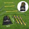 PodiuMax Portable Height Adjustable Sports Training Hurdle (6", 9", 12"), Lightweight, Innovative Foldable Design, Collapsible Safe, 6 per Pack view 3