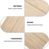 VOSAREA 9pcs Taekwondo Breaking Boards Durable Karate Training Tools for Performance Reaction Training and for Martial Arts Academies and Home Practice view 4