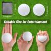 Libima 20 Pcs Mini Golf Stress Ball Bulk Foam Practice Balls Stress Relief Sports Ball Training for Golf Birthday Party Favors Carnival Classroom Reward Indoor Outdoor (White,2.5 Inch) view 3