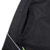 Dubbped Boys Girls Rain Jacket Hooded Windbreaker Lightweight Waterproof Raincoat for Kids-Kids Raincoat-Black-10-12Y view 2