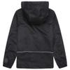 Dubbped Boys Girls Rain Jacket Hooded Windbreaker Lightweight Waterproof Raincoat for Kids-Kids Raincoat-Black-10-12Y view 3