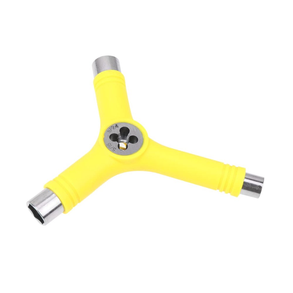 INOOMP Mini Skateboard Wrench Y-Shape Tool for Quick Skate Hardware Repair Tightening