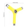 INOOMP Mini Skateboard Wrench Y-Shape Tool for Quick Skate Hardware Repair Tightening view 2
