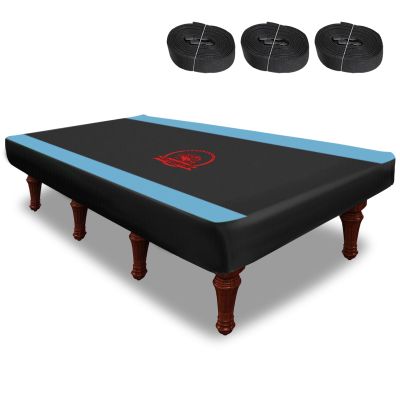 COVERVIN Billiard Pool Table Cover,Heavy Duty 210D Oxford Cloth Material All Weather Waterproof Dustproof UV Protection(8ft/Blue)