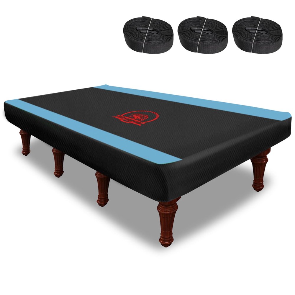 COVERVIN Billiard Pool Table Cover,Heavy Duty 210D Oxford Cloth Material All Weather Waterproof Dustproof UV Protection(8ft/Blue)