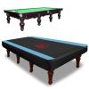 COVERVIN Billiard Pool Table Cover,Heavy Duty 210D Oxford Cloth Material All Weather Waterproof Dustproof UV Protection(8ft/Blue) view 2