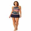 Anne Cole High Neck Tankini Multicolor XS view 4