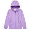 Dubbped Boys Girls Rain Jacket Hooded Windbreaker Lightweight Waterproof Raincoat for Kids-Kids Raincoat-Purple-8-9Y view 1