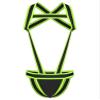 CHICTRY Men's One Piece Jockstrap Leotard Underwear Backless Jumpsuits Wrestling Singlet Bodysuit Green A X-Large view 2