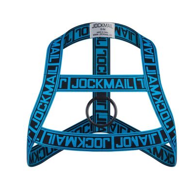 Mens Fitness Shoulder Strap Chest Muscle Harness Shoulder Bandage Strap Blue