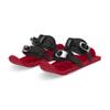 Snowfeet MINI Kids | Shoe Size < 6 US | Mini Ski Skates for Snow | Skis for Winter Shoes | Short Snowskates Snowblades Skiboards | The Real Original (RED) view 1