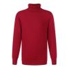 Linjinx Kids Boys Girls Long Sleeve Turtleneck Knitted Pullover Sweater Sweatshirt Winter Warm Tops Casual Outwear Red 2-3 Years view 1