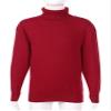 Linjinx Kids Boys Girls Long Sleeve Turtleneck Knitted Pullover Sweater Sweatshirt Winter Warm Tops Casual Outwear Red 2-3 Years view 3