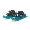 Snowfeet MINI Kids | Shoe Size < 6 US | Mini Ski Skates for Snow | Skis for Winter Shoes | Short Snowskates Snowblades Skiboards | The Real Original (Turquoise) view 1
