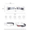 SooGree Kids Sports Protection Goggles,Squash & Racquetball Goggles Glasses view 2