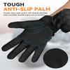 KUMGIM Tactical Gloves for Men Women, Motorcycle Gloves Touchscreen Airsoft Hunting Shooting Gloves Black Tan for Outdoor Paintball Work Motorcycle Climbing Survival Training view 3