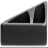 PROFILE AEROBAR ARMREST PAD WEDGE 10 DEGREE PAIR view 2